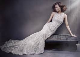 Seid dabei bei meiner brautkleider anprobe! Collezione Sposa Lazaro Fall 2016 La Vecchia Hollywood Si Fa Glam Modernes Hochzeitskleid Hochzeitskleid Bilder Kleid Hochzeit