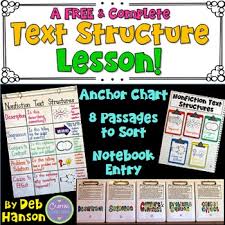 Nonfiction Text Structures Three Free Activities
