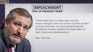 Amid a historic winter storm that has left millions of texas residents without power or water (and others literally freezing to death in the streets), senator ted cruz had one thing on his mind: Texas Sen Ted Cruz Among Gop Senators Who Met With Trump S Lawyers Over Impeachment Trial Khou Com