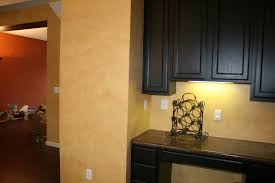 Great Soft Yellow Kitchen Wall Painted Matching With Espresso Painted Cabinets And Dark Grey Granite Interior Paint Yellow Kitchen Walls Kitchen Colour Schemes
