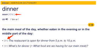 How Do I Understand Labels Codes C Or U In Cambridge Dictionary Correctly English Language Learners Stack Exchange