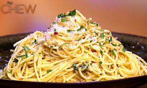 A quick and easy, healthy it's easy to do, especially if you prep everything ahead of time. Michael Symons Angel Hair With Olive Oil Garlic And Chili Flake Recipe Thechew Pasta Recipes Easy Fast Easy Pasta Recipes Recipes