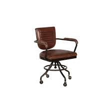 The most common brown office chair material is wool. Leather Office Chair Luxury Aviation Aviator Industrial Tan Grey