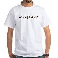 Amazon Com Cafepress Who Is John Galt White T Shirt Cotton