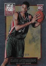 2013 milwaukee bucks rookie giannis antetokounmpo first nba game of his career vs a young top 20 most affordable giannis antetokounmpo rookie cards that we should all be picking up today. Best Giannis Antetokounmpo Rookie Cards Sports Cards Rock
