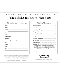 The Scholastic Teacher Plan Book Updated By Tonya Ward