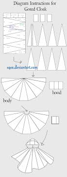 Sindeon Sindeon Deviantart Cloak Pattern Sewing Patterns Hooded Cloak Pattern