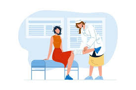 Doctor Giving Physiotherapy To Patient Vector 871467 Illustrations Design Bundles Physiotherapy Design Bundles Doctor