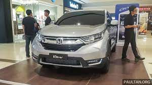 Pandu uji lengkap honda sensing. 2017 Honda Cr V 1 5 Vtec Turbo Awd Previewed In Malaysia