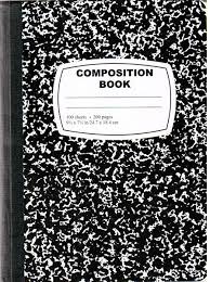 The Classic Mead Composition Book I Buy Them For 50 And 75 Cents At Back To School Sales Cheap Sturdy Jour Composition Notebook Composition Book Notebook