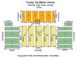 22 Judicious Taj Mahal Arena Seating Chart