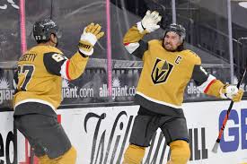 Vegas golden knights 2021 stanley cup playoffs semifinals 3d matchup puck. Golden Knights 5 Avalanche 2 Vegas Wins 10th Straight To Extend Division Lead Knights On Ice