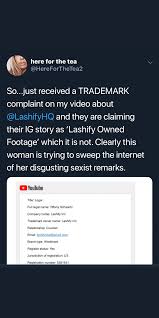 I started covering the vault drama then the mean guru's drama took priority over it. Copyright Strike Part 2 Here For The Tea Striked By Lashify For Using The Company S Ig Live Story Footage Beautyguruchatter