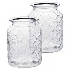 Maybe you would like to learn more about one of these? Glass Vase Diamond Pattern Lantern Decorative Glass Jar Table Decoration 2pcs 12018 Buy Online