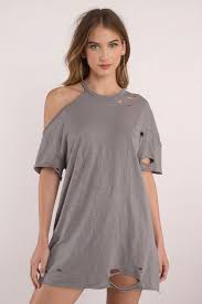Torn Apart Distressed Tee Dress In 2020 Diy Fashion Clothing Tshirt Dress Diy Diy Fashion Tshirt