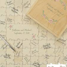 Wedding guest book | wooden jigsaw puzzle personalised with sign stand alternative to letter guestbook or hearts/heart frame. Personalized Wedding Puzzle Guest Book Keepsake Box Puzzle Guest Book Wedding Wedding Puzzle Puzzle Guest Book