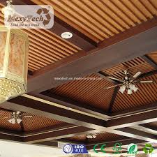 Woodtrend wood walls and ceilings offer a variety of perforation and laminate finishes. China Waterproof Material Integrated Wood Ceiling Panels For Hotel Decoration China Wood Ceiling Panels Integrated Ceiling Panels