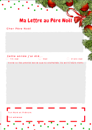 Vous n'avez pas besoin de mettre de timbre. La Lettre Au Pere Noel A Imprimer Gratuit La Fee Biscotte