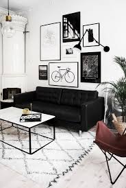 Schwarz Weiss Wohnzimmer Homedekor Monohrome Wohnzimmerideas Wohnzimmer Deko Black Sofa Living Room Living Room White White Living Room Decor