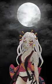 Synthetic hair standard shipping offered ⛩️ demon slaye Daki å •å§« Kny Upper Moon Six Anime Japan Anime Love Anime