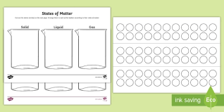 This worksheet makes an excellent starter activity for your ks2 lesson plan about solids, liquids and gases. States Of Matter Cut And Paste Activity Solids Liquids And Gases