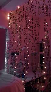 Dusky and blush are, for instance, kinds of pale pink. ï¾Ÿ Aesthetic Room ï¾Ÿ Room Makeover Inspiration Fairy Lights Bedroom Pinterest Room Decor