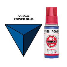 AK-Interactive: Quick Gen Acrylic Contrast - Power Blue 18 ml