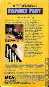Family Plot | VHSCollector.com