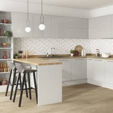 Maybe you would like to learn more about one of these? Hockley Mirror Gloss Kitchen Kitchen Design Small Open Plan Kitchen Living Room Contemporary Kitchen Interior
