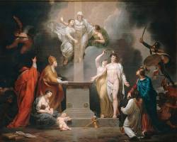 Image of Napoleon signing the Concordat of 1801