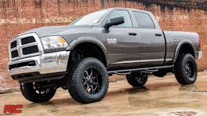 When dodge/ram needed a stronger spring, they could simply add another leaf or two to the assembly, improving the strength of the suspension without adding significantly to the cost of the setup. 2014 2016 Ram 2500 5 Inch Suspension Lift Kit By Rough Country Youtube