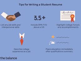 Regardless of the field they choose to enter for their careers, the. Student Resume Examples Templates And Writing Tips