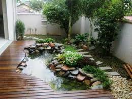 Contoh saja gambar taman depan rumah minimalis di atas. Contoh Desain Taman Minimalis Terbaru Small Backyard Landscaping Zen Garden Design Backyard Landscaping