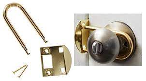 Since the mechanism will make the handle immovable, this portable lock can also be used for doors without a lock. Bedroom Bolt Bedroom Door Lock By U Double Lock Buy Online In Angola At Angola Desertcart Com Productid 25212546