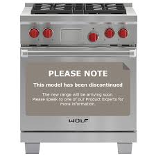 Most appliance stores are focused on washers, dishwashers, refrigerators, and basic stoves, so it is hard to see one. Wolf 76cm Freestanding Dual Fuel Oven Stove Icbdf304 Winning Appliances