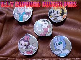 Custom pins to help deliver your message in your unique way. D I Y Cuphead Button Pins Cuphead Official Amino