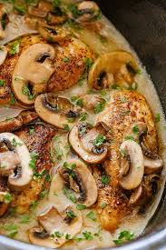 Slow Cooker Chicken Marsala In 2020 Slow Cooker Chicken Marsala Slow Cooker Chicken Chicken Marsala