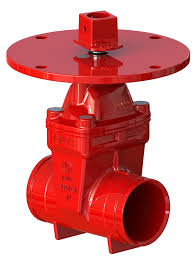 Flange Grooved Type Resilient Seated Gate Valve FM/UL Standard