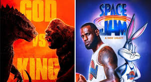 The trailer showcases godzilla as the bad guy destroying the planet, and kong rising to stop him. Godzilla Vs Kong And Space Jam 2 First Trailer For The Movies For Hbo Max Pledge Times