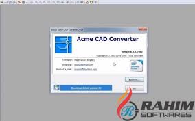 A lightweight cad design software for fast, precisely & easily opening, viewing & editing cad files. Acme Cad Converter 2019 Portable Free Download