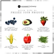 A Guide To Freezing Produce Whole Food Recipes Alkaline Rich Foods Cleanse Recipes