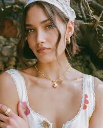 New campaign for @caroujewellery with the gorgeous @nat_kelly Shot by  @justfilm_ Hair and makeup by me @the_conciergeagency