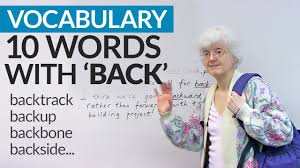 Speaker has an accent from lanarkshire, scotland. Vocabulary Learn 10 Words That Come From Back Engvid