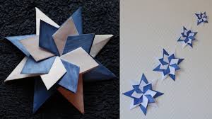 How to make a origami christmas star with money. Diy How To Make Simple Christmas Star With Paper Origami Star Youtube