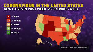 20 The Us Is Approaching 200 000 Covid 19 Deaths Here S A Look At Where Cases Are Rising Across The Country