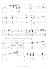 Wave A C Jobim Transcription For Guitar With Tabs