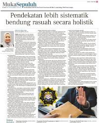 Kesan penubuhan homestay inap desa; Newspaper Articles Institut Integriti Malaysia