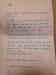 The next paragraph should refer to something in the person's profile. My French Pen Pal Has Beautiful Handwriting Penmanshipporn Beautiful Handwriting Hand Lettering Practice Letters Handwritten