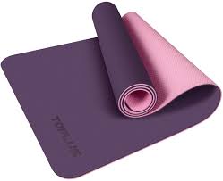 A fitness mat that's foldable, portable, stackable, and durable enough for all your workouts. Amazon Com Toplus Yoga Mat Upgraded Thick Yoga Mat Eco Friendly Non Slip Exercise Fitness Mat With Carrying Strap Workout Mat For All Type Of Yoga Pilates 1 4 Inch 1 8 Inch Sports