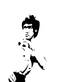 Great 8x10 glossy green hornet photo of bruce lee as kato demonstating his famous side kick. Black And White Vector Image Of Bruce Lee In Photoshop Bruce Lee Bruce Lee Art Bruce Lee Martial Arts
